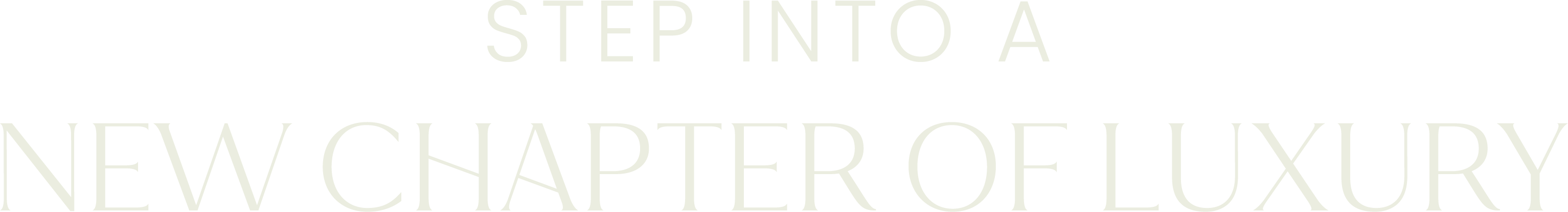 Step Into a New Chapter of Luxury